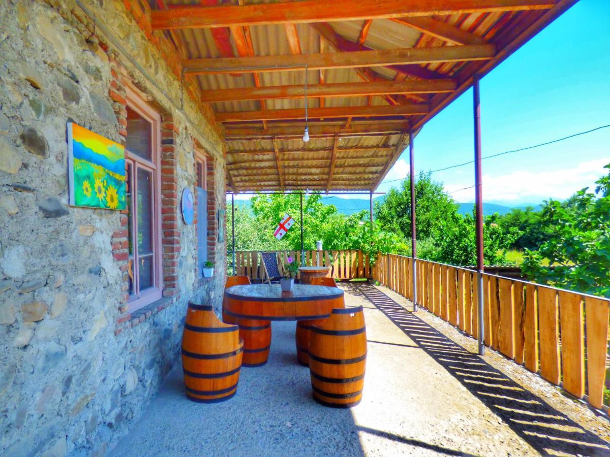 Veli Guest House • Საოჯახო Სასტუმრო Ველი Zemo Alvani Exteriör bild